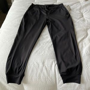 Stretch jogger pants, Black US Medium, never worn, tag still on